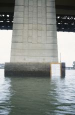 Tidal drawing (Meadowbank) 1998 by Benedict Ernst